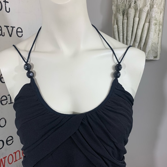 Sandra Angelozzi black babydoll tank size small - Picture 2 of 9